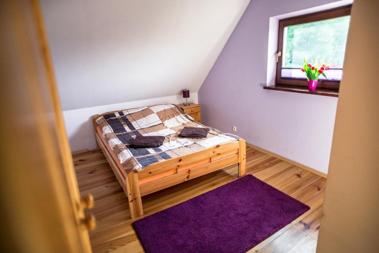 Domki Pod Lasem Lesko Bagian luar foto